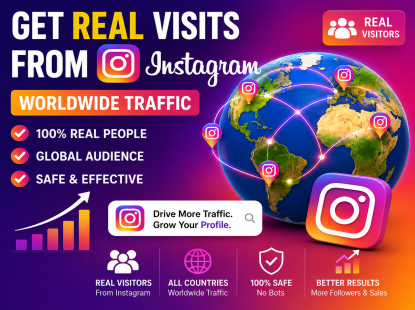 WorldWide Traffic from Instagram